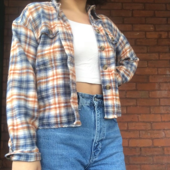 AE cropped button up shirt - Picture 4 of 4